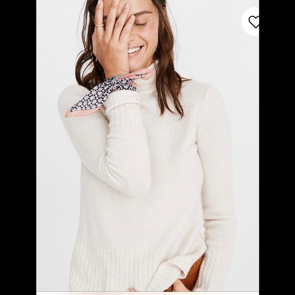 Madewell Inland Coziest Yarn Turtleneck Sweater - Picture 2 of 8